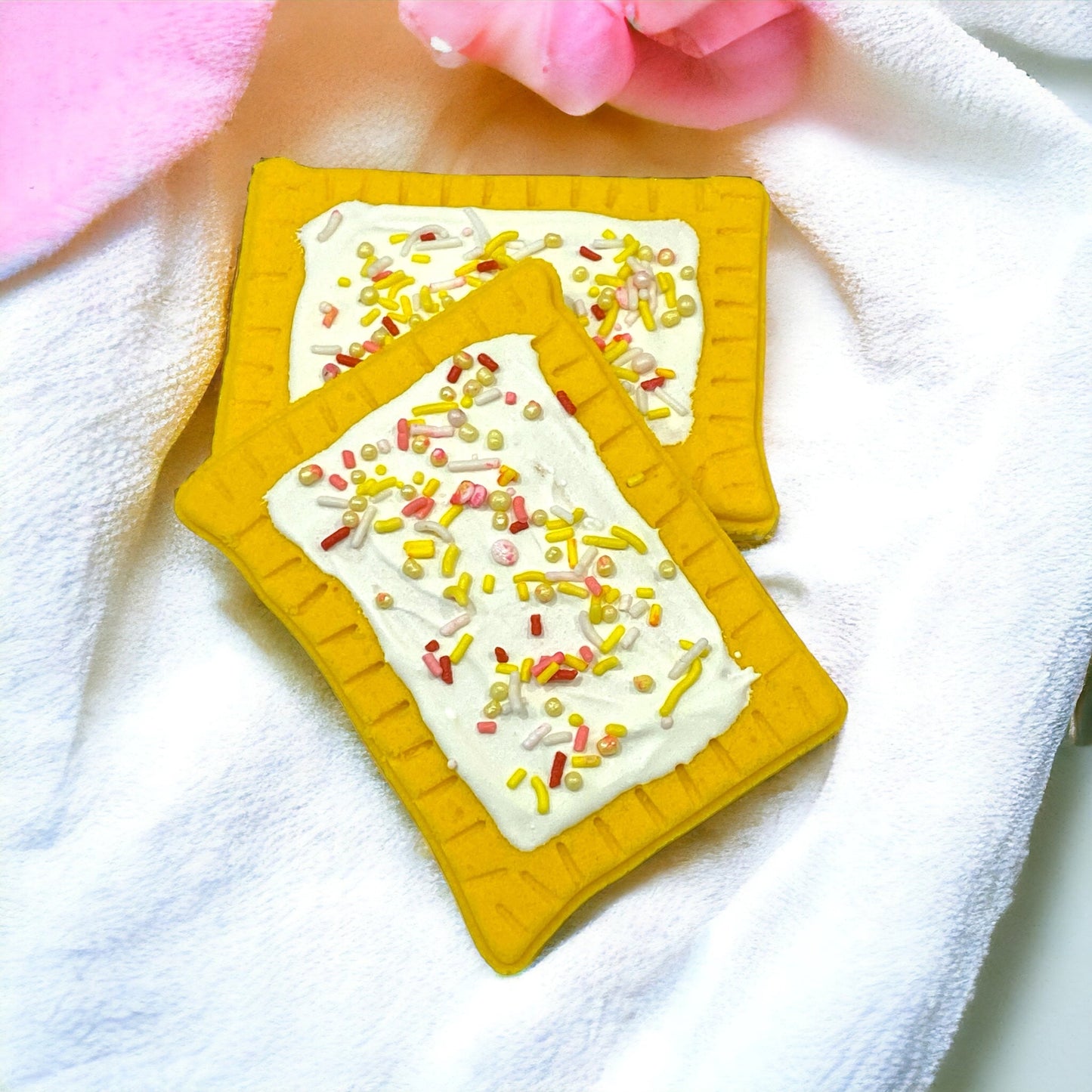 Pop Tart Bath Bomb - Yellow - Calla Lily Cosmetics + CL kids