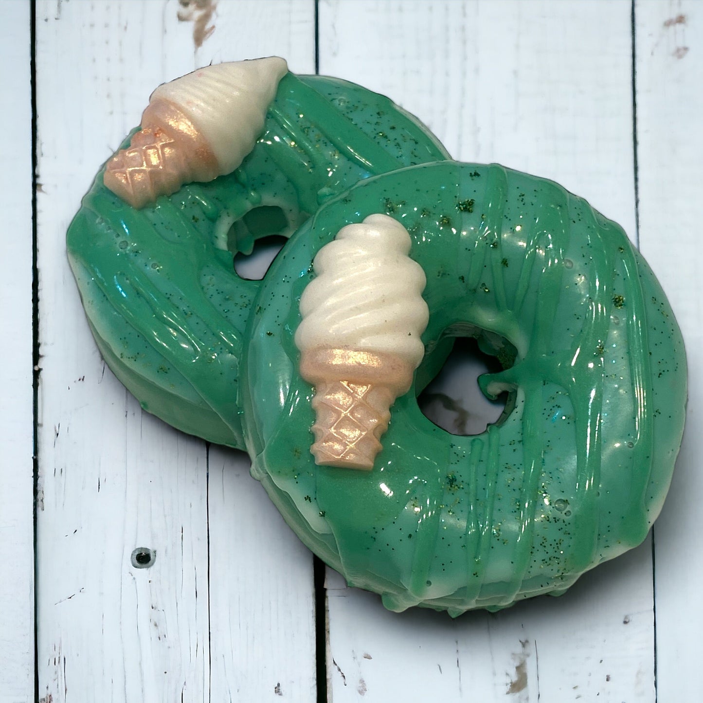 3" Donut Soap - Green - Calla Lily Cosmetics + CL kids