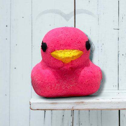 Duckie Bath Bomb - Pink - Calla Lily Cosmetics + CL kids