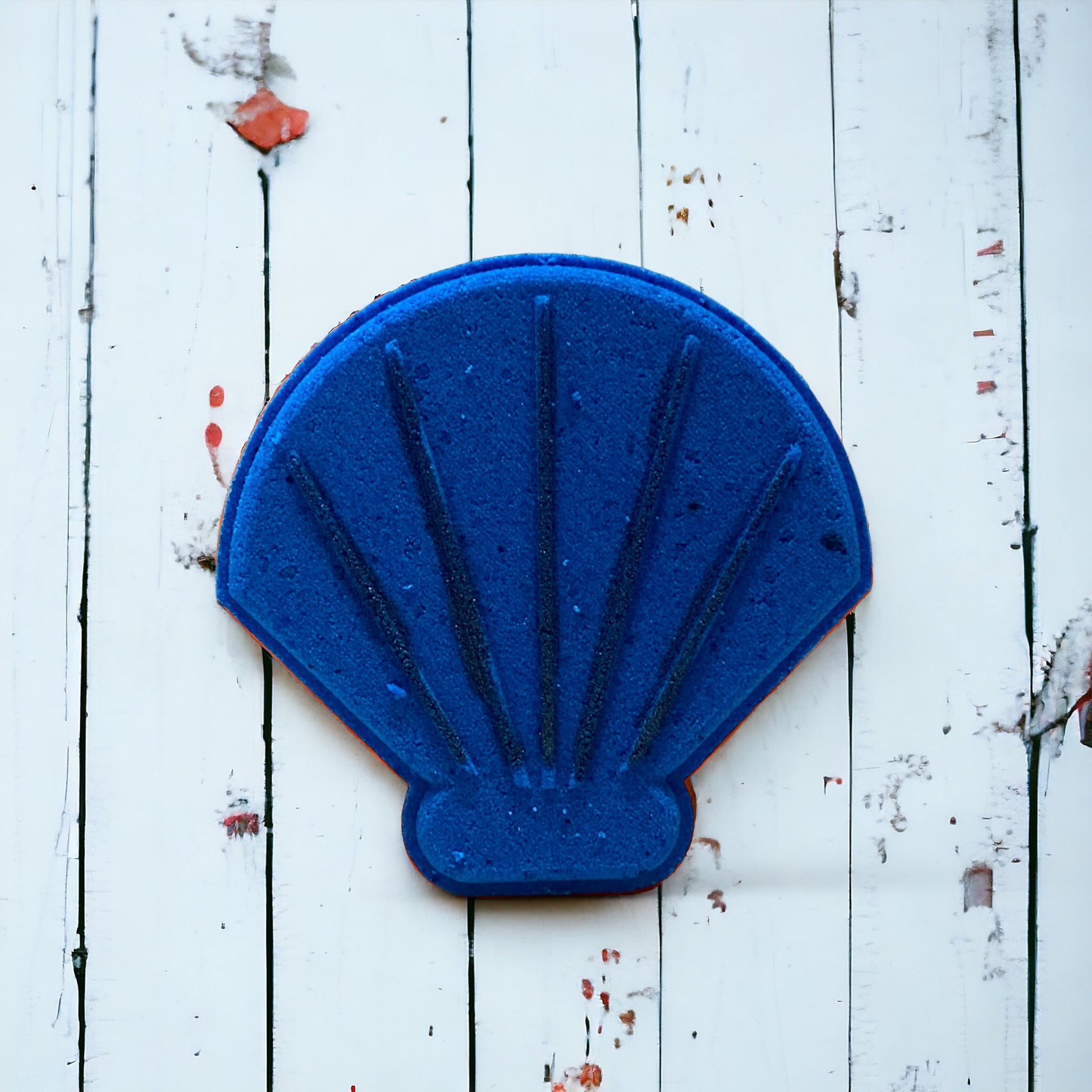 Shell Bath Bomb - Blue - Calla Lily Cosmetics + CL kids