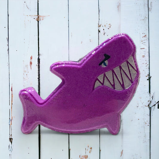 Shark Bath Bomb - Purple - Calla Lily Cosmetics + CL kids