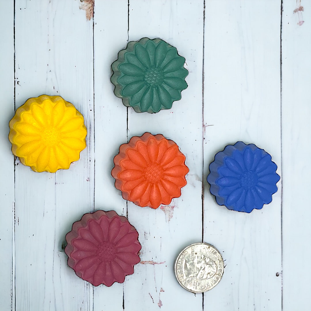 Flowers Bath Crayon Soaps - Calla Lily Cosmetics + CL kids