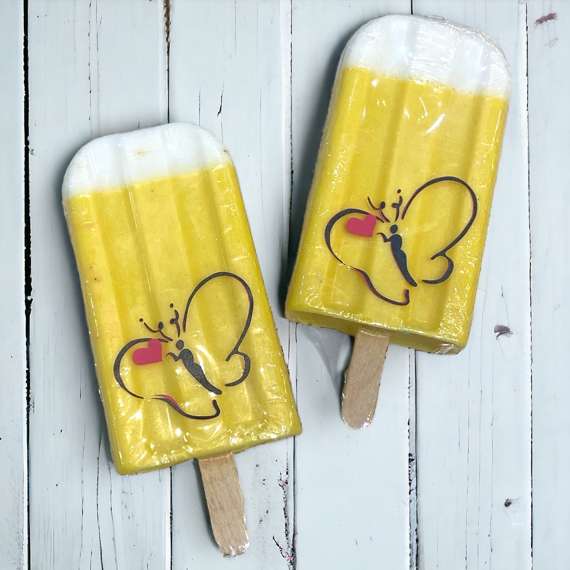 Popsicle Soap - Yellow - Calla Lily Cosmetics + CL kids