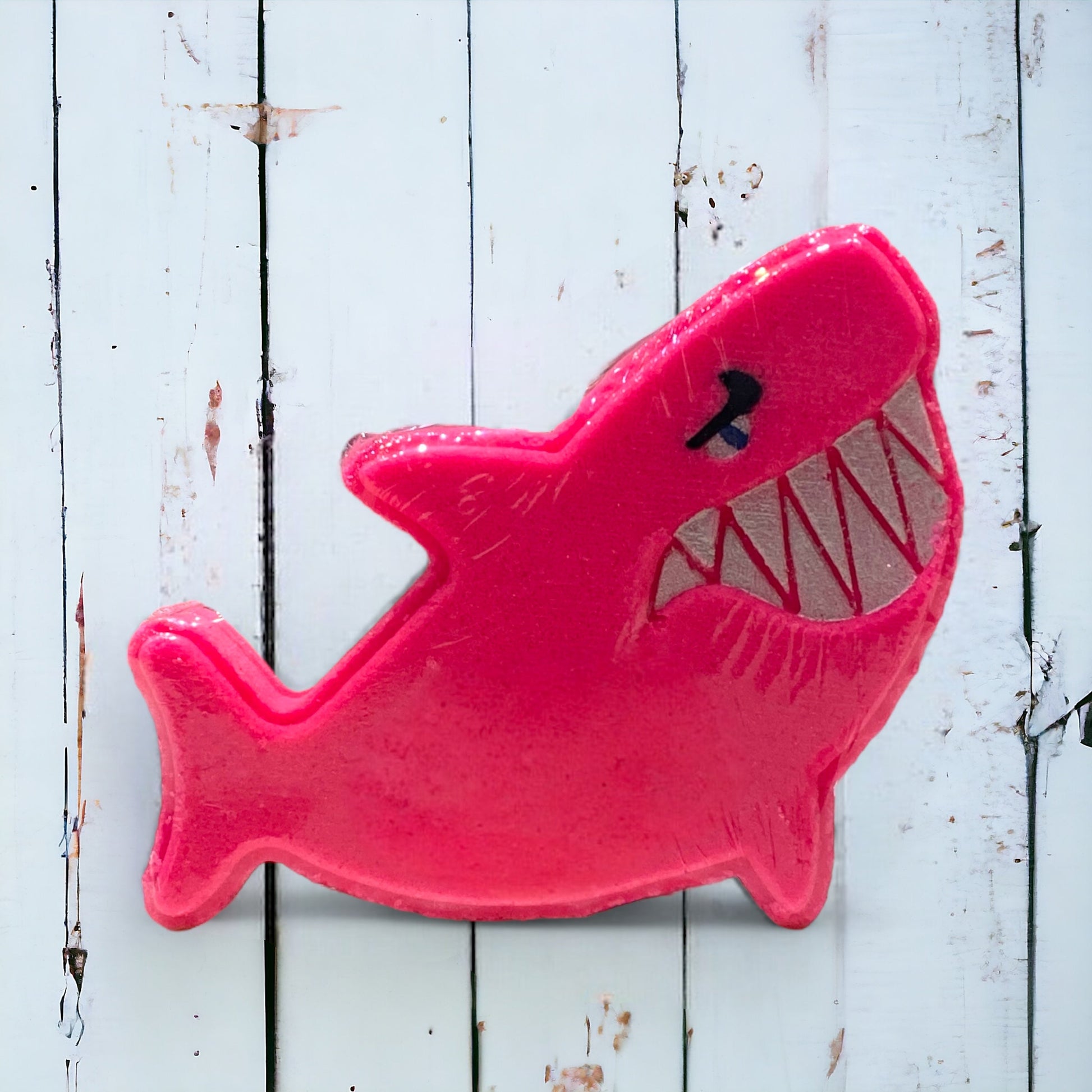 Shark Bath Bomb - Pink - Calla Lily Cosmetics + CL kids