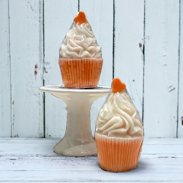 Small Cupcake Soap - Orange - Calla Lily Cosmetics + CL kids