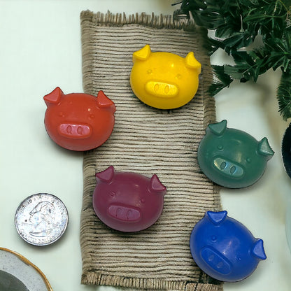 Piggy Bath Crayon Soaps - Calla Lily Cosmetics + CL kids