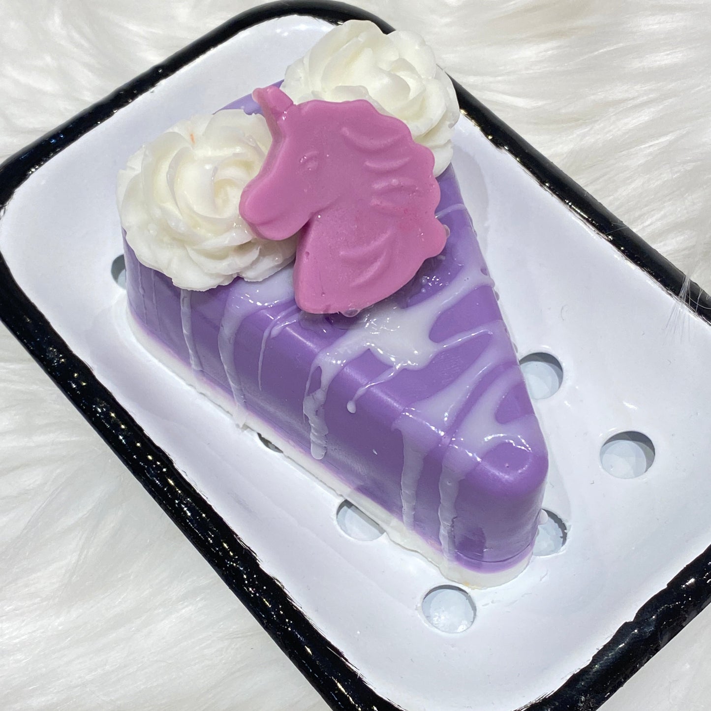 Cake Slice Soap - Purple - Calla Lily Cosmetics + CL kids