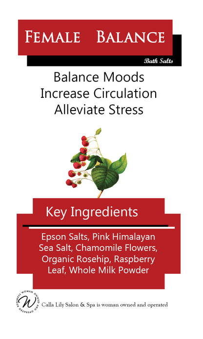 Female Balance Bath Salts