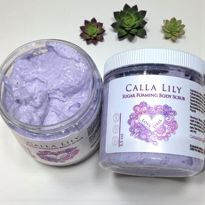 Simple Foaming Sugar Scrub - Love Spell