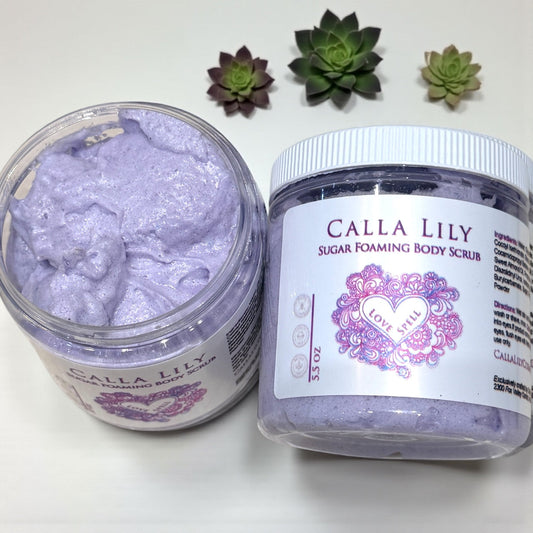 Simple Foaming Sugar Scrub - Love Spell