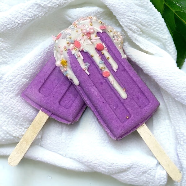 Popsicle Bath Bomb - Purple | Calla Lily Cosmetics + CL kids
