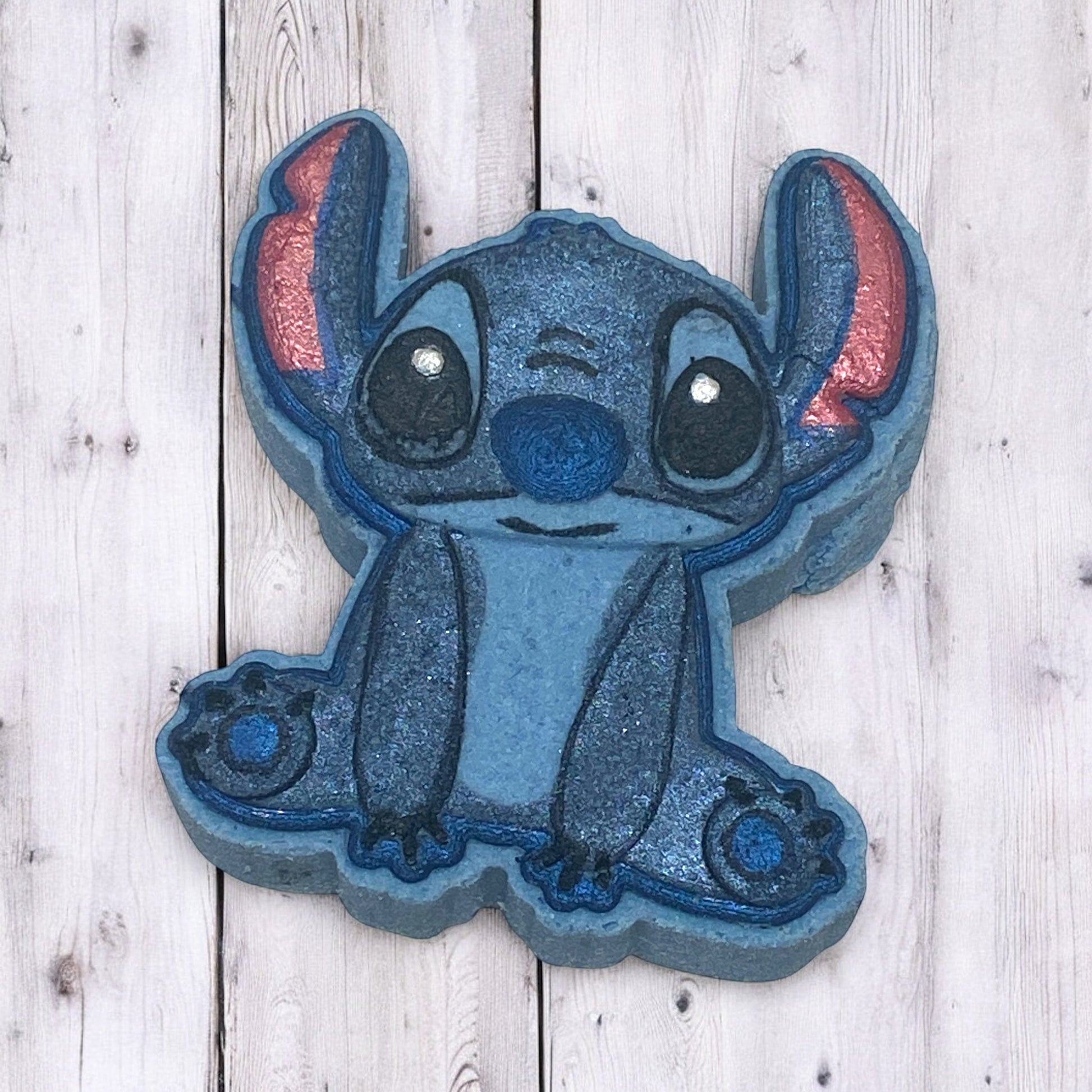 Stitch Blue Alien Bath Bo,b