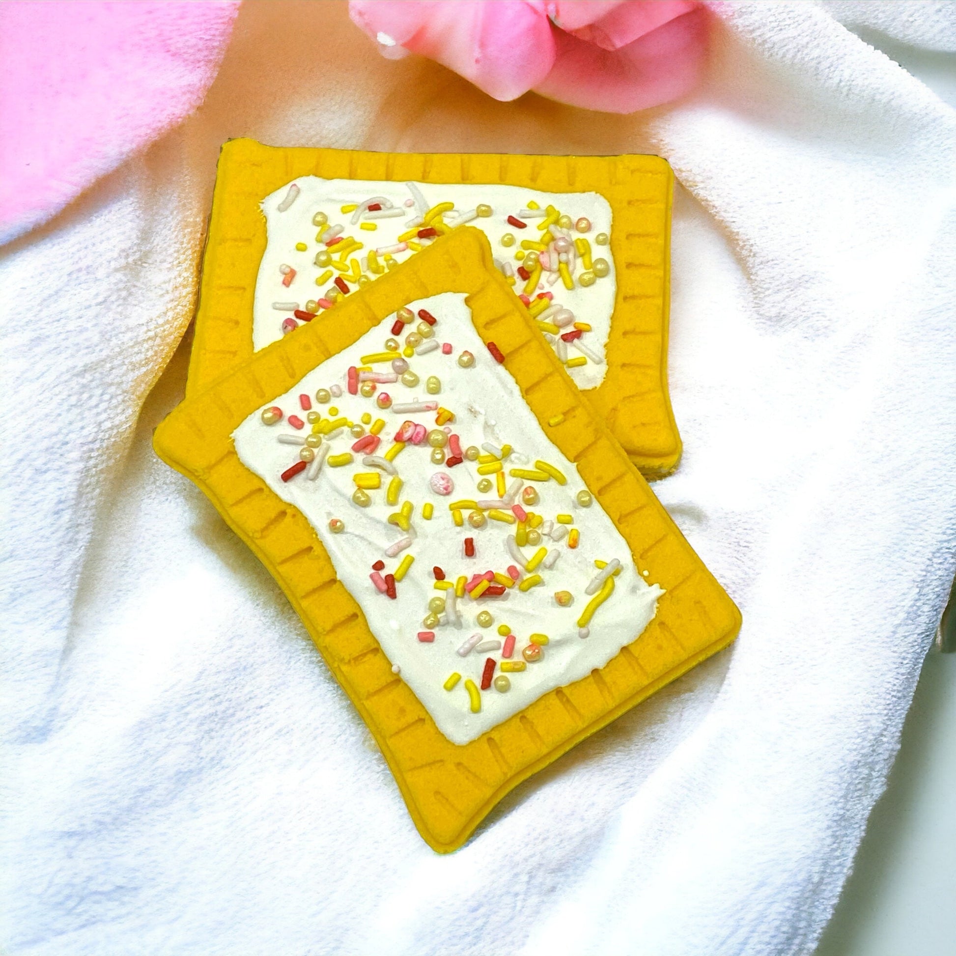 Pop Tart Bath Bomb - Yellow - Calla Lily Cosmetics + CL kids